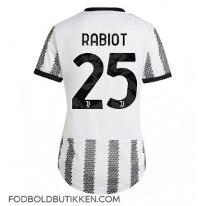 Juventus Adrien Rabiot #25 Hjemmebanetrøje Dame 2022-23 Kortærmet